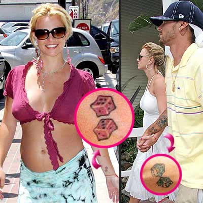 Britney Spears / Бритни Спирс татуировка