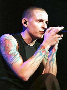 Chester Bennington (Linkin Park) татуировка