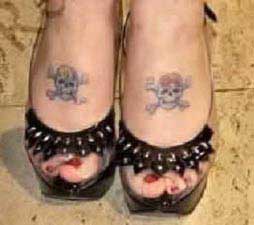 Kelly Osbourne татуировка