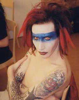 Marlin Manson татуировка
