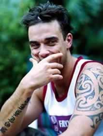 Robbie Williams / Робби Уильямс татуировка