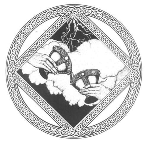 Эскиз татуировки с Кельтскими узорами, фото тату