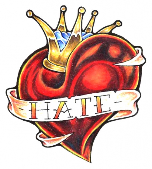 Эскиз татуировки: Сердце с королевской короной