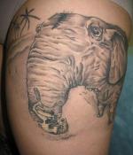 Татуировки на бедре