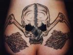 татуировки на спине