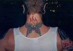 татуировки на шее