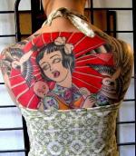 tattoo на спине