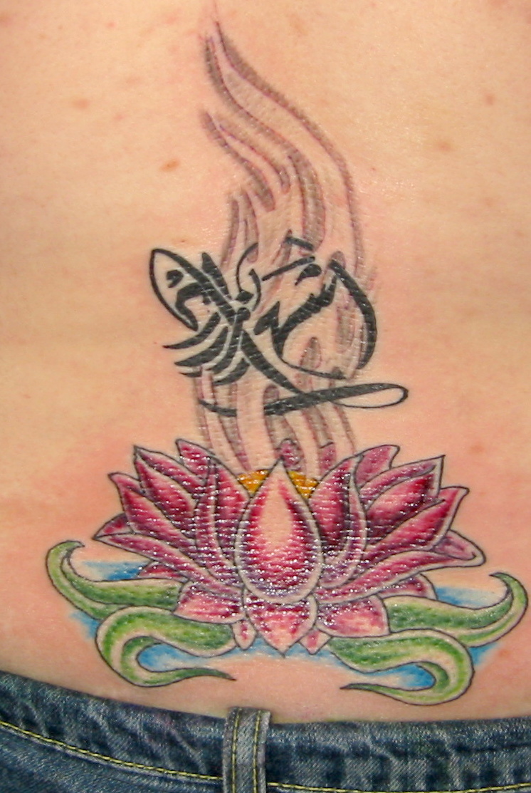 Татуировка цветок лотос, значение татуировки лотоса, тату лотоса