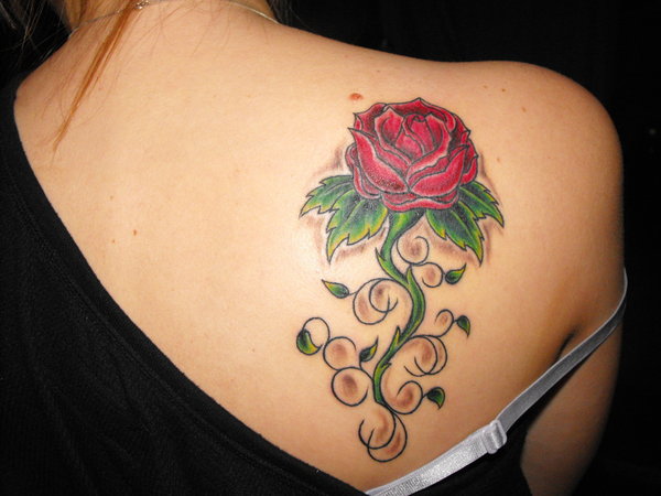 Татуировка цветок роза, значение татуировки розы, тату с розой